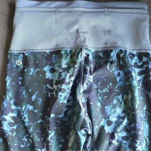 Lululemon Running In The City Floral Leggings